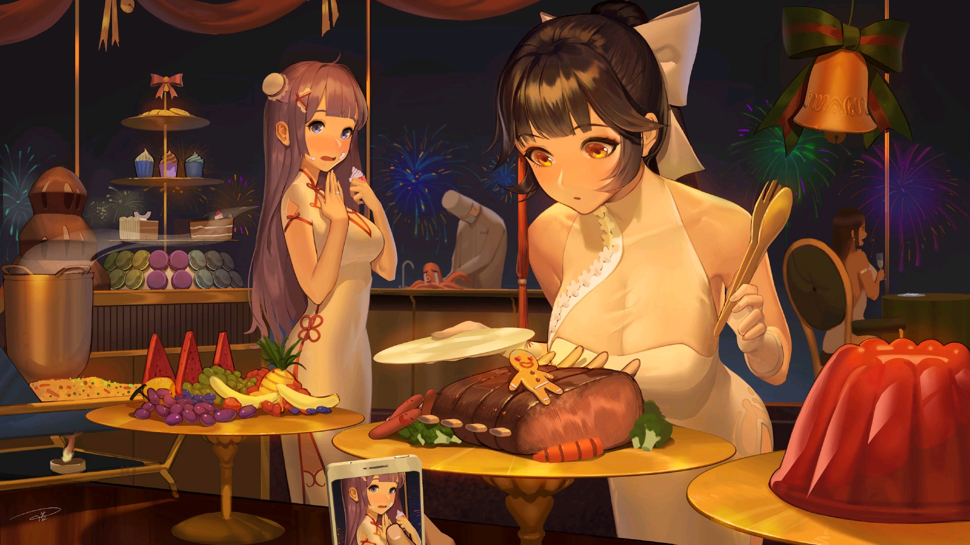 夏夜电车